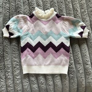 Janie and Jack short sleeve sweater, size 5